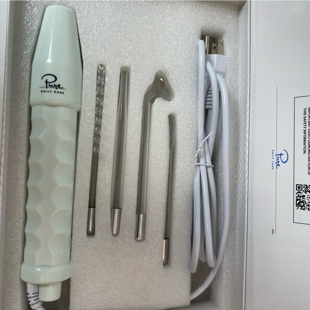 NuDerma Skin Therapy Wand – Neon, Anti-Aging, Wrinkle Skincare Therapy Open Box - Picture 4 of 7
